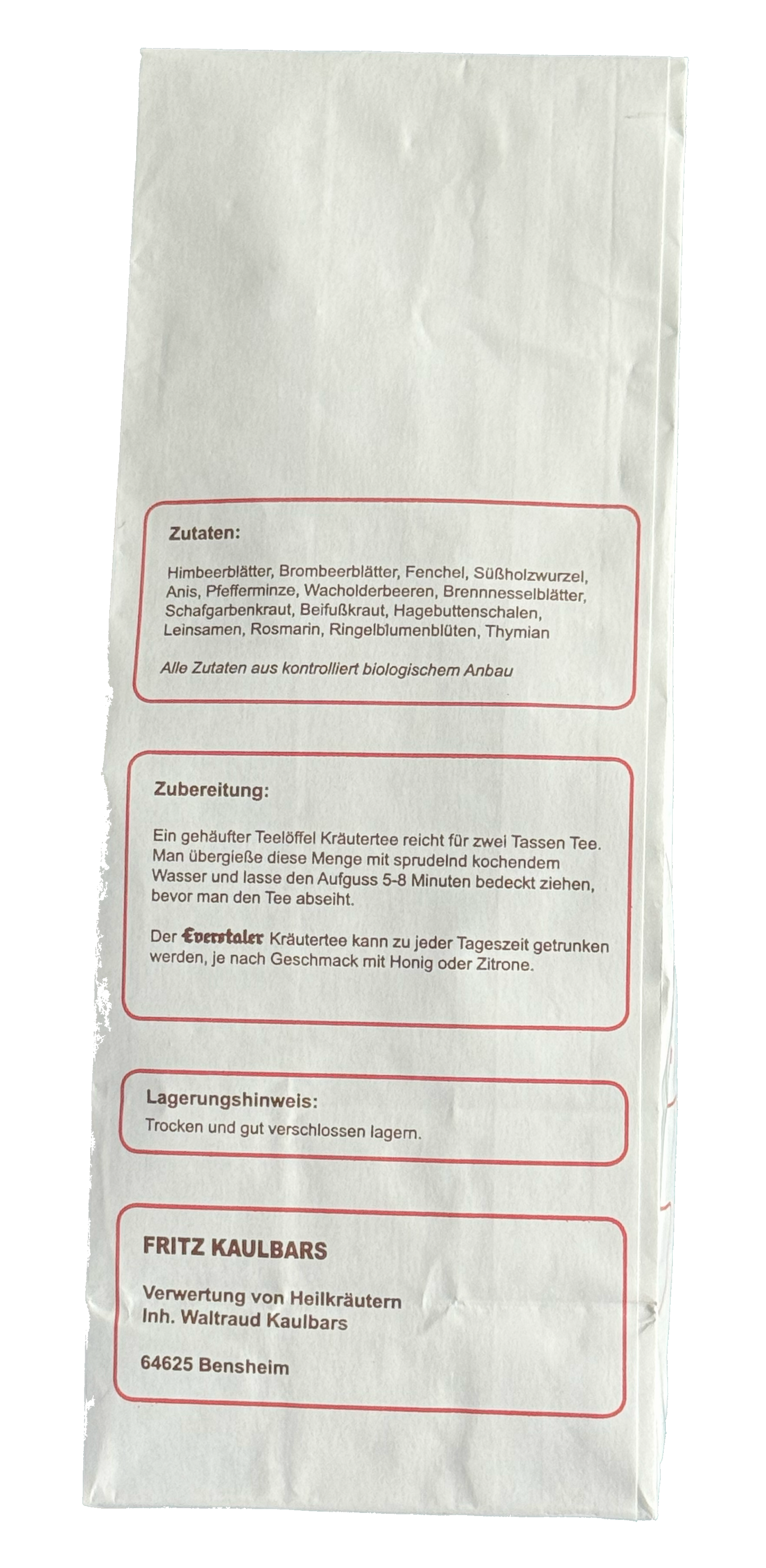 Everstaler Rez. No. 23 tisane bio, 100g