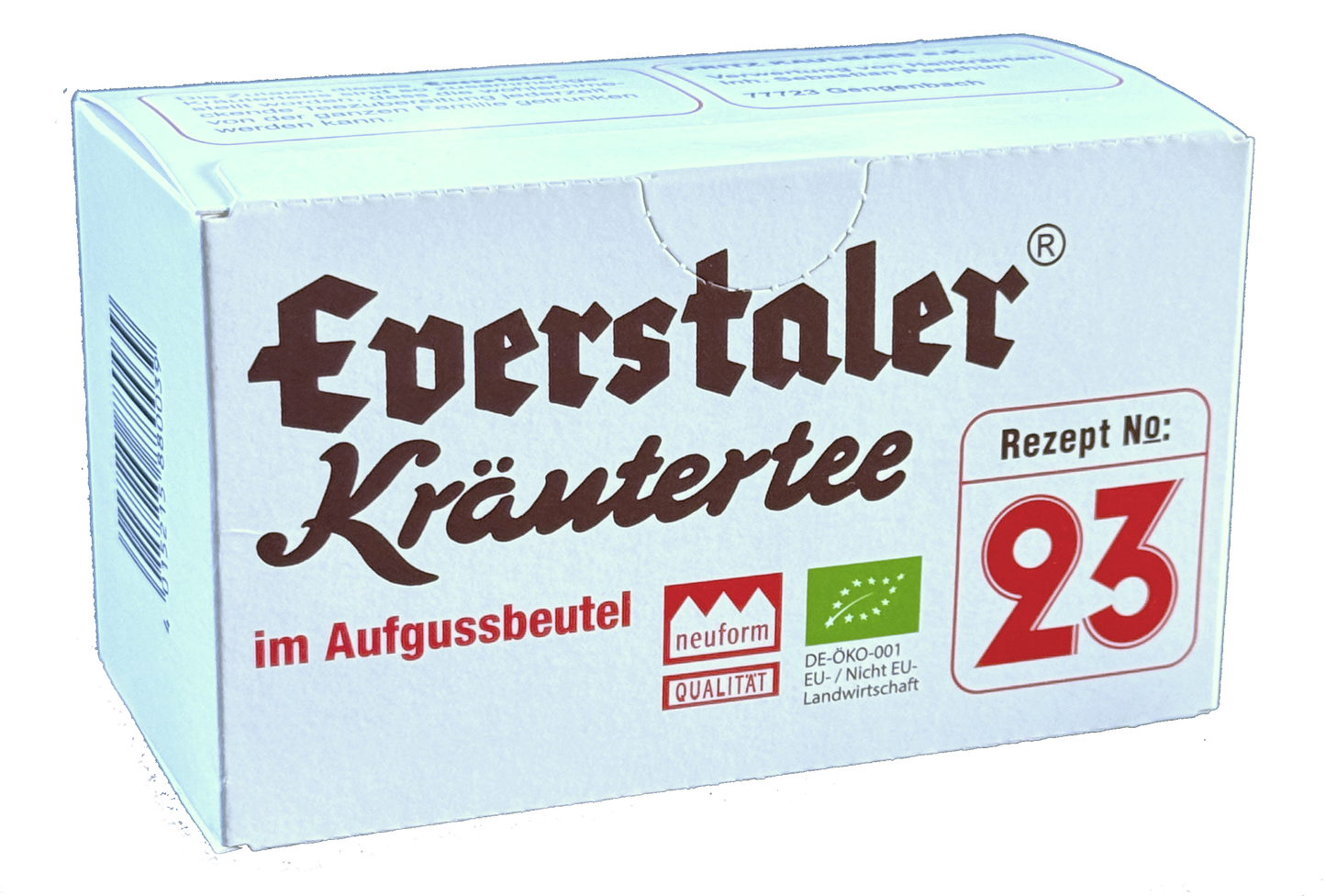 Tisane bio Everstaler Rez.n°23 en sachet infusion, 30g 